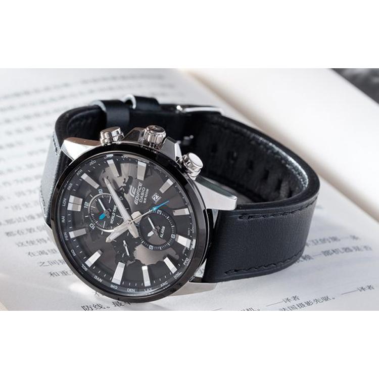 Casio Men EDIFICE Black Watch EFR-303L-1A EFR-303L-1A