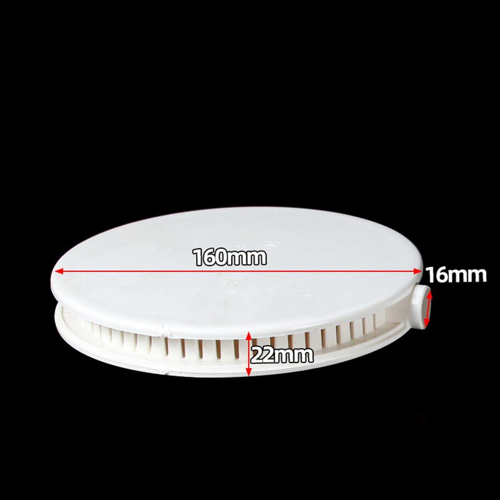 Drain Backflow Preventer PVC Water Drainage Disc Accumulated Plate Floor Collector for