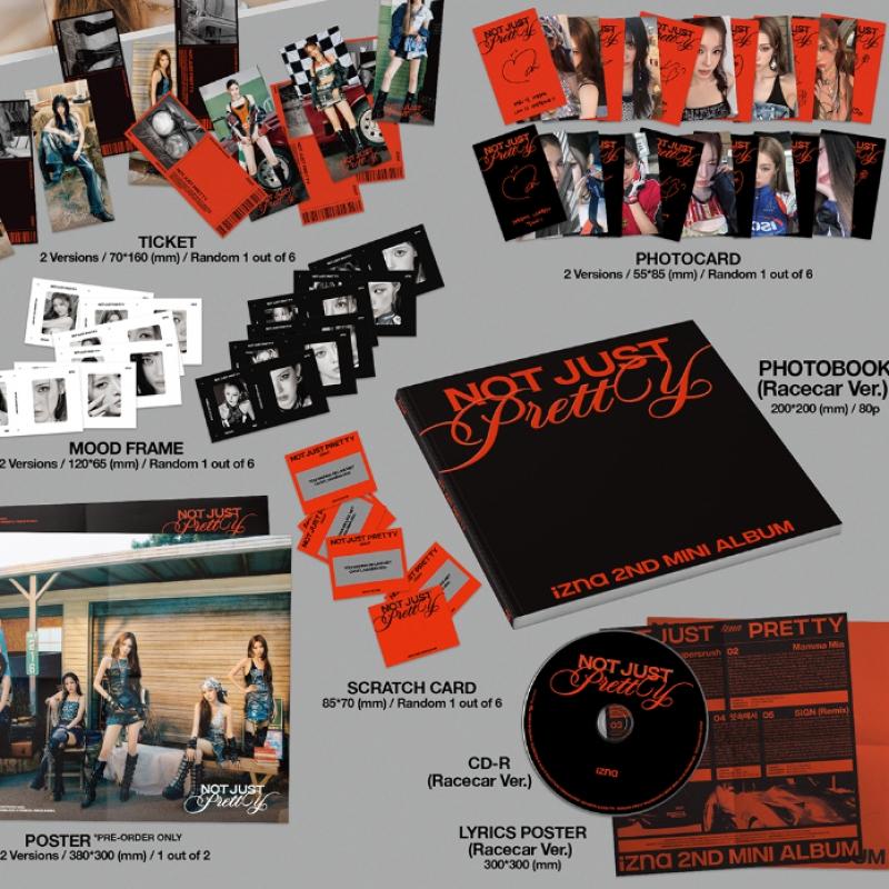 Izna   Not Just Pretty   Mini Album  Photobook Ver. 