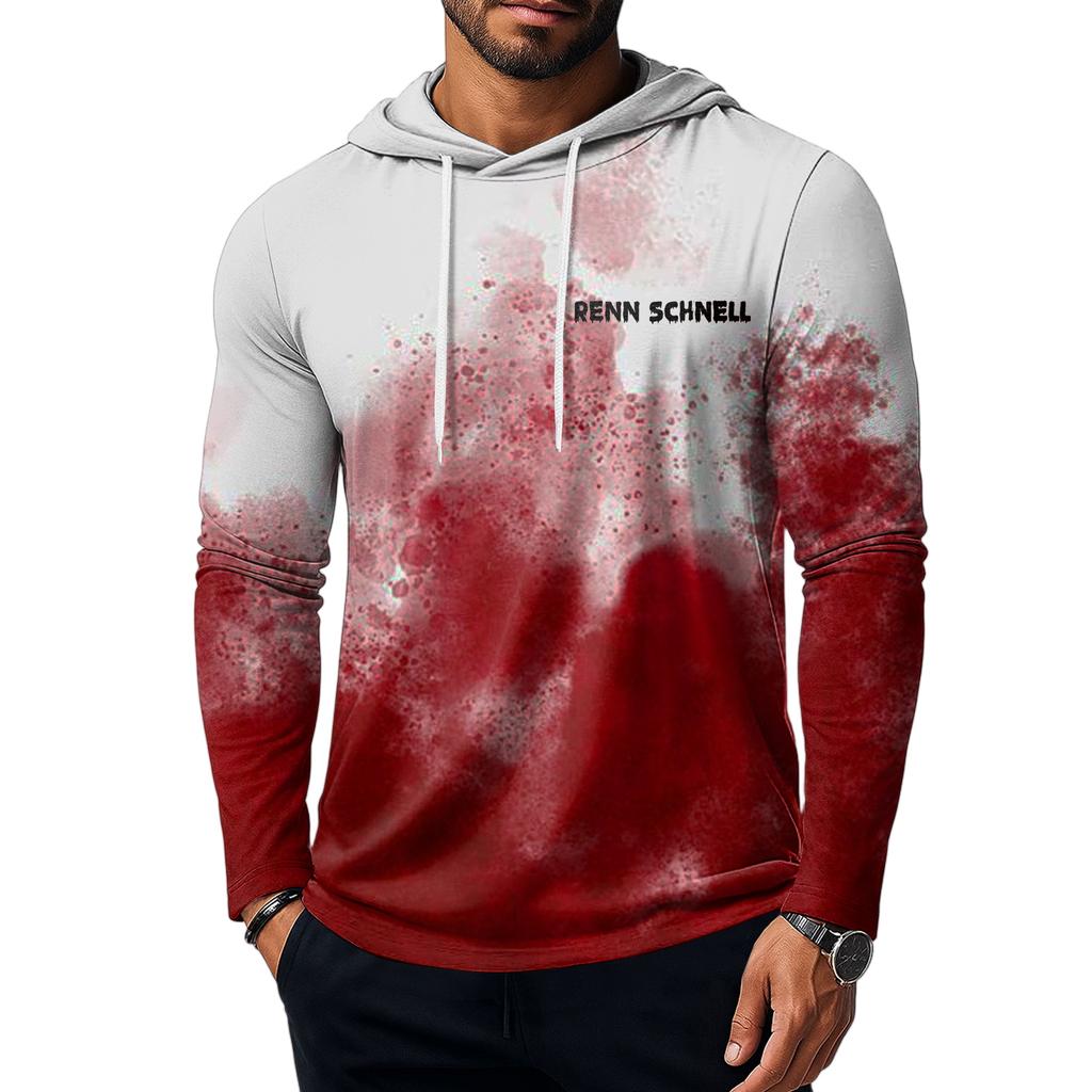 Men's Sweatshirt Loose Solid Color Outdoor Warm Breathable T-Shirt Top