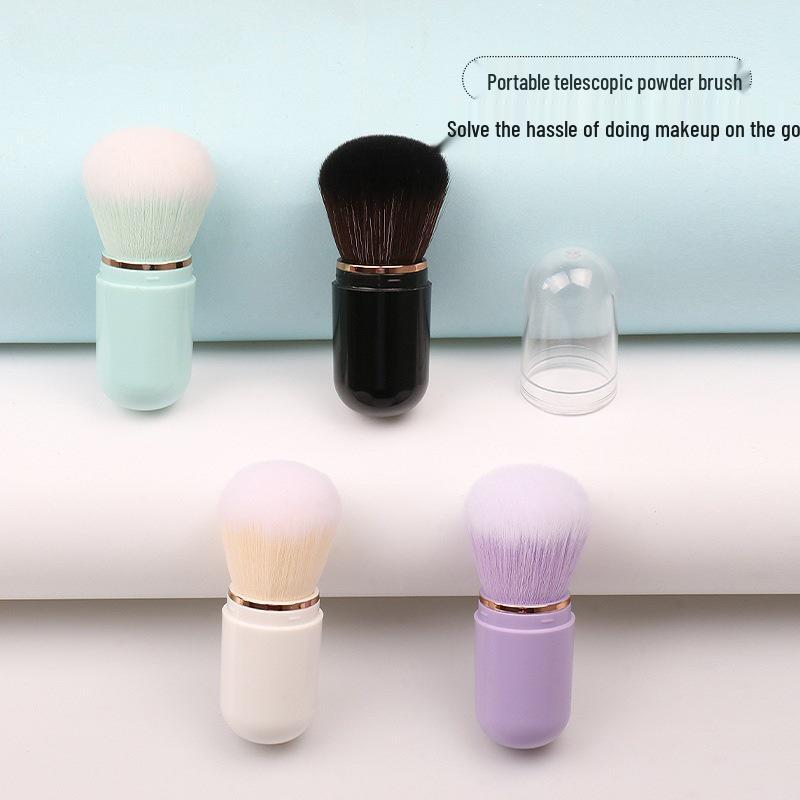 Telescopic Portable Capsule Makeup Brush - Blush Brush & Beauty Tool