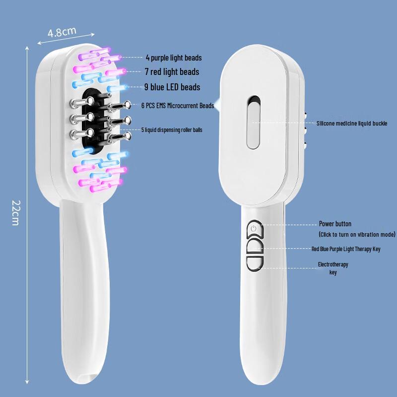 LISM Red Light Scalp Applicator Massage Comb