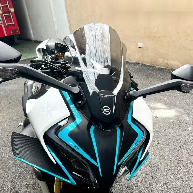 Motorcycle Windshield Windscreen For CFMOTO 450SR 450 SR 450sr 2022-2025 Odometer Visor Front Wind Shield Screen Deflectors