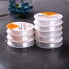 0.4/0.8/1mm 2PCSTransparent Elastic Rope Round Crystal Line Rubber Cord For Jewelry Making Supplies DIY Beading Bracelet