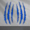 New 2PCS Motorcycle Monster Claw Scratch Stickers DIY Motocross Helmet Vinyl Decals for Aprilia KTM Kawasaki YAMAHA SUZUKI HONDA