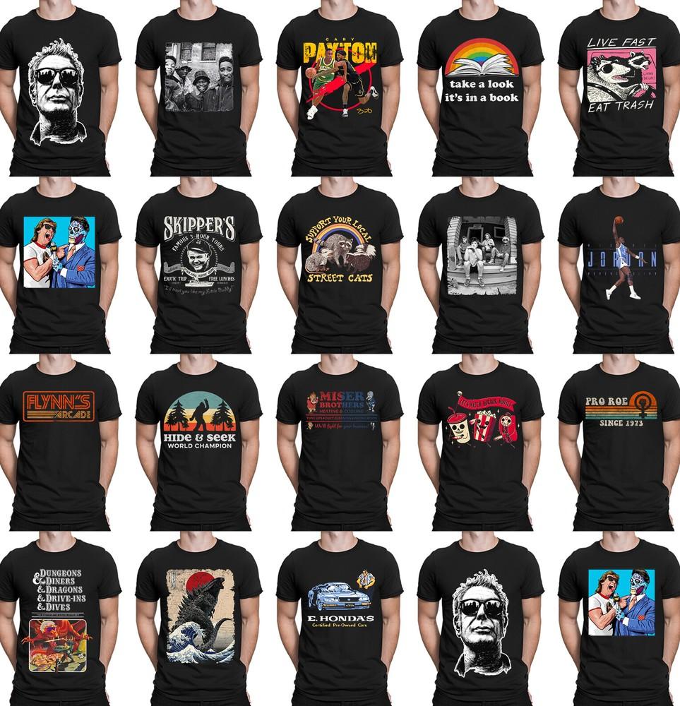 

Ретро Футболка Топ Унисекс Мужские Футболки #A #P1 #PR S