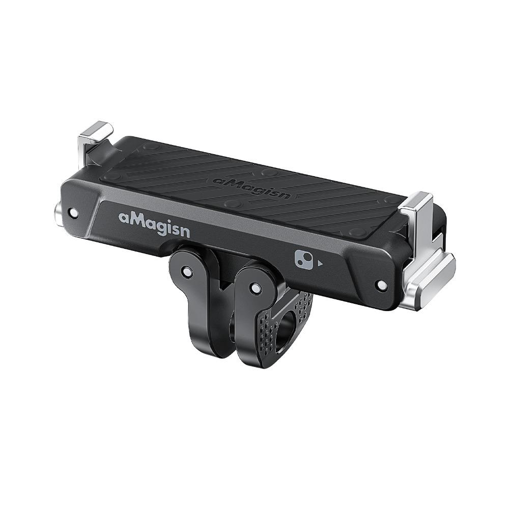 

Quick Release Magnetic Mount Base Foldable Aluminum Alloy Extension Mount Adapter Lightweight for Insta360 Go Ultra