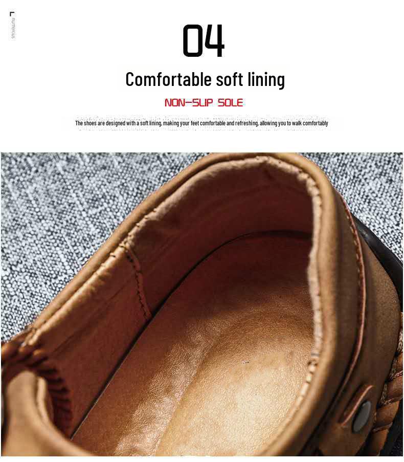 Velké britské kožené business boty na podzim, ručně šité pro větší pohodlí v neformálním nebo formálním prostředí.