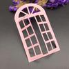 Reusable Carbon Steel Background Window Frame Cutting Die Scrapbook DIY Stencil