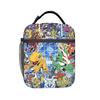 Digimon Lunch Bag For Women Print Lunch Box Fun Travel Cooler Bag Portable Oxford Tote Food Bags