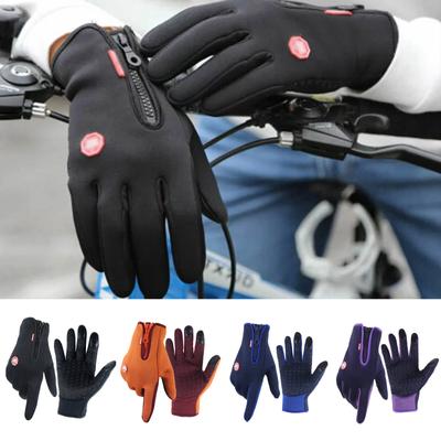 Gants de Ski chauds d'hiver imperméables, mitaines de neige coupe-vent pour hommes