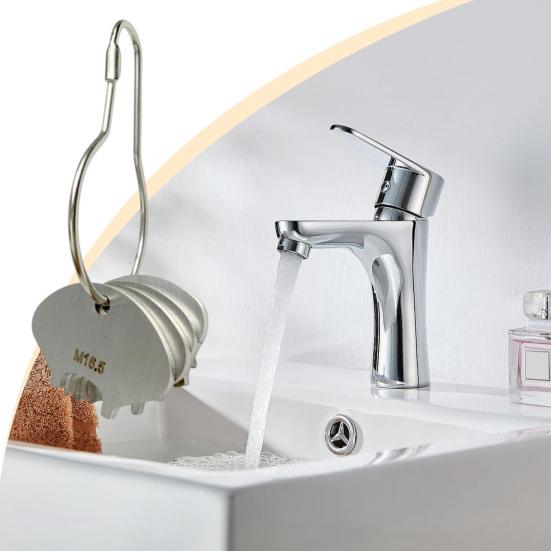 Yousheng 4Pcs Stainless Steel Kitchen Faucet Aerator Key M16.5/18.5/21.5/24 K 4 Sizes Heavy Duty Universal Plug-in Aerator Removal Wrench Tools Faucet