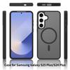Anti- Fingerprints Phone Case for Magsafe Mag Safe Samsung S26 Ultra S25 Plus S24 Fe S23 S22 A15 A16 A17 A26 A35 A36 A56 A37 A55 A57 Matte Phone Cover