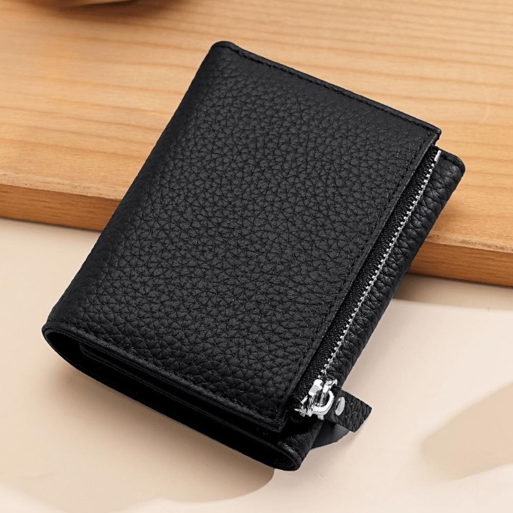 Wallet female credit card bag rfid folding card holder zipper change bag female