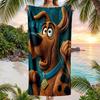 Large Beach Towel Quick Dry Absorbent Towel For Beach IndoorScooby-Doo