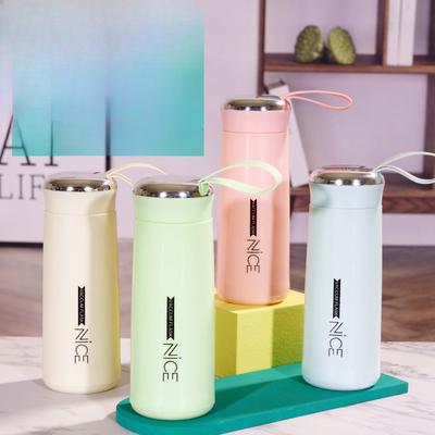 Double-layer Portable Water Cup Blind Box for Attracting Customers Small Gift Glass Cup