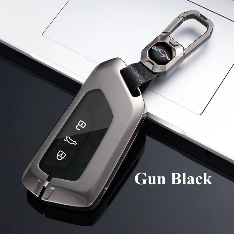 

For Vw Volkswagen Golf 8 Skoda Octavia A8 Seat Leon Mk4 Fashion Metal Car Remote Key Case Cover Shell Fob Accessories