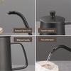 304 Stainless Steel Outdoor Pour-Over Coffee Pot with Long Spout