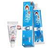 Crest Dual-Color White Peach & Anti-Cavity Lotus Mint Toothpaste Duo