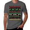 Dinosaur Ugly Christmas Sweater Pattern TShirt Large Size Basic Casual TShirt
