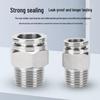 304 Stainless Steel Pneumatic Quick Connect Fitting