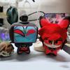 Hot New In Stock 10cm Vox Lucifer Hazbin Hotel Plush Doll Cute Anime Peripherals Toy Birthday Christmas Gift