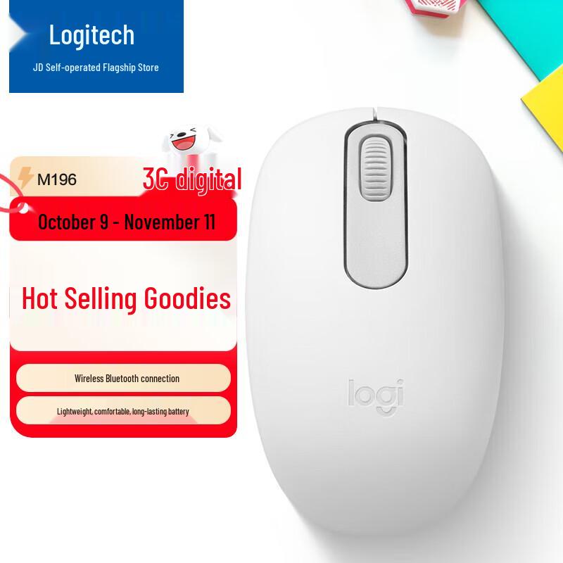 Logitech M185/M196 Wireless Office Mouse