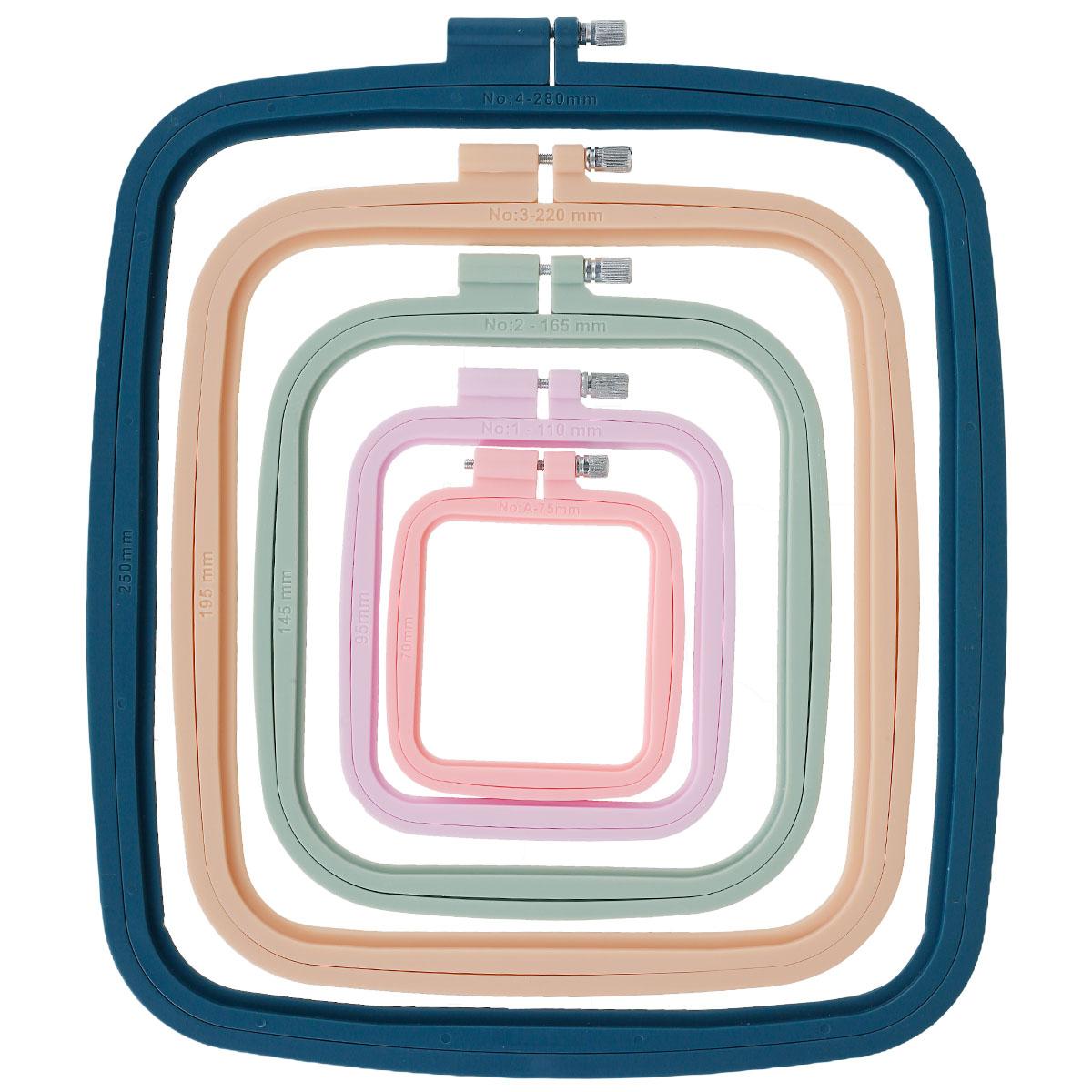 

4/5 шт. DIY пластиковые квадратные пяльцы инструмент для вышивки крестом китайская традиционная круглая бамбуковая рамка деревянные швейные инструменты