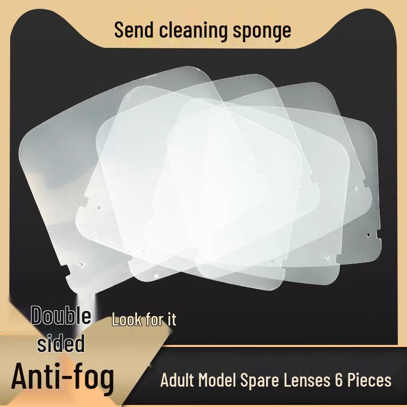 

Женский кулинарный защитный экран для лица с высокой прозрачностью - Защита от брызг масла и дыма