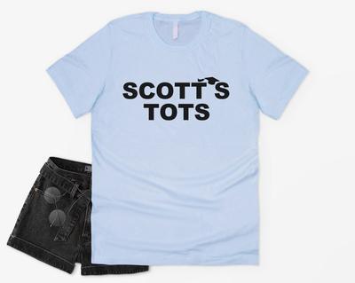 Scott's Tots T-Shirt Tee Lustig The US Office Michael Scott Dwight Schrute