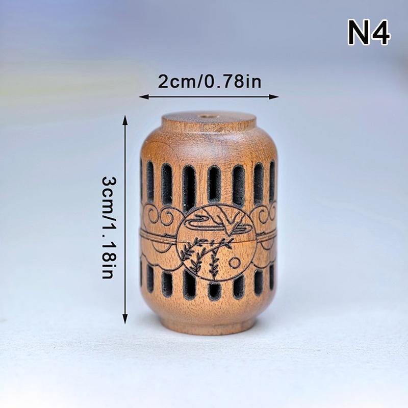 

Деревянная полая резная ароматерапевтическая бутылочка, мини-ваза, подвеска-пагода для автомобиля, бутылочка-диффузор для ароматов, герметичная банка-подвеска