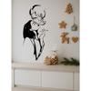 Bohemian Metal Wall Art Minimalist Couple Kiss Silhouette Gothic Love Decor Home Gift