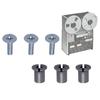 DIY Speakers Open Reel Tape Screws Metal Material Male And Female Screws