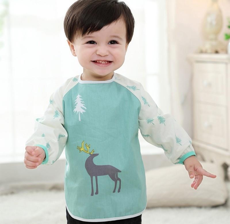 Elegant Premium Sleeved Food Bib