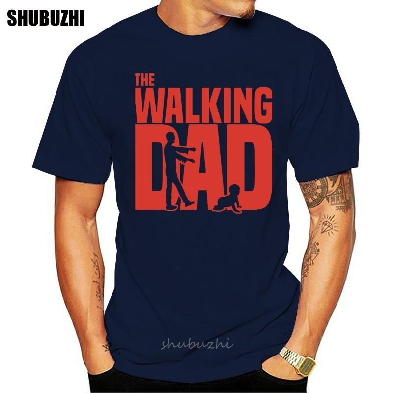 

Streetwear Funny Print Clothing Hiptope Mans Tshirt Tops Tees Dicky Ticker The Walking Dad Tshirt Dead S