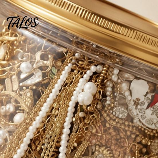 Set Collana Orecchini 35/40/45/50/60 Pezzi Vaso Misterioso di Gioielli per Donna, Scatola con Collane Anelli Braccialetti alla Moda Assortiti, Argento Casuale
