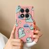 Case For Poco X7 Pro Cute Dinosaur Phone Bags Soft High Quality Liquid Silicone Back Cover For Poco X 7 Pro X7Pro Durable Fundas
