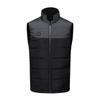 Winter heating vest USB intelligent dual control fifteen zones casual color matching vest couple model