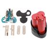 1 Set For Milwaukee 12V 1.3Ah 1.5Ah Li-Ion Battery For M12 Lithium Battery Plastic Case Box Pcb Protection Circuit Board