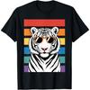 Cooles Tigerkostüm für Männer Frauen Kinder Muster Tigerliebhaber T-Shirt