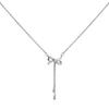 Delicate Bow Pendant Necklace with Adjustable Chain Length Lightweight Design for Everyday Wear and Special Occasions Fashion Jewelry Accessory
