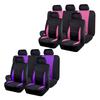 Four Seasons Polyester Fabric 5 Seats Universal Car Seat Cover Full Set