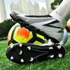 2025 Fashion Long Spikes Football Boots Breathable High Top Non-slip Training Women's Soccer Shoes Big Size 47 Sneaker Shoes Men