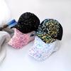 Sequins Adjustable Mesh Breathable Summer Trucker Cap Men Sun Protection Women Outdoor Shade Baseball Cap Dad Hat