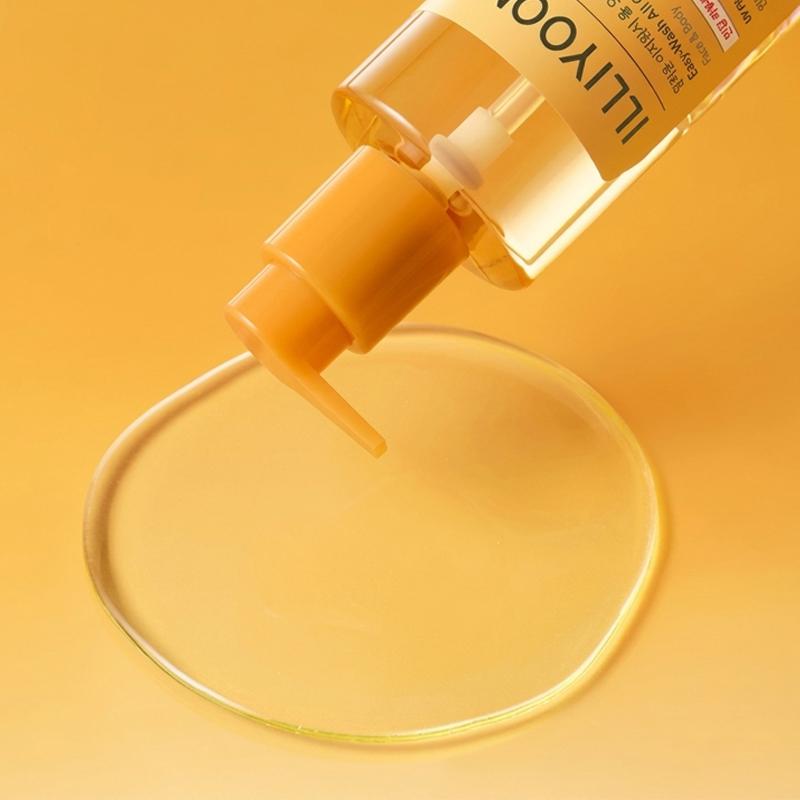 ILLIYOON Detergente Solare Facilmente Lavabile su Tutta la Faccia 200ml
