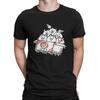 Classic T-shirts Men Pure Cotton Unique T-Shirts Camisas The Battle Cats Cat Game Tee Shirt Male Men T Shirts Men Clothing Man