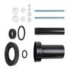 Wall Mounted Toilet Seal Rings Set Rubber Seal Gaskets Pressure Resistant Toilet Seal for Leak Prevention & Odor Control