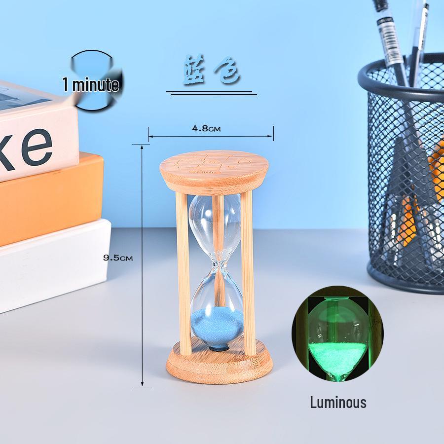 

Прочные детские песочные часы: Деревянное круглое украшение 1-30 мин Color Box Packaging