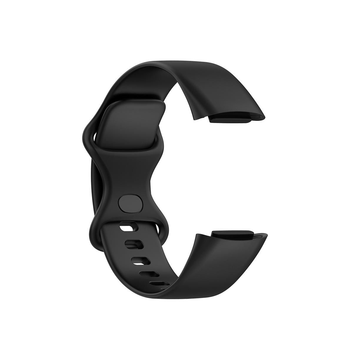 

Официальный силиконовый спортивный ремешок Fitbit Charge 6/5 - Доступен умный браслет Large