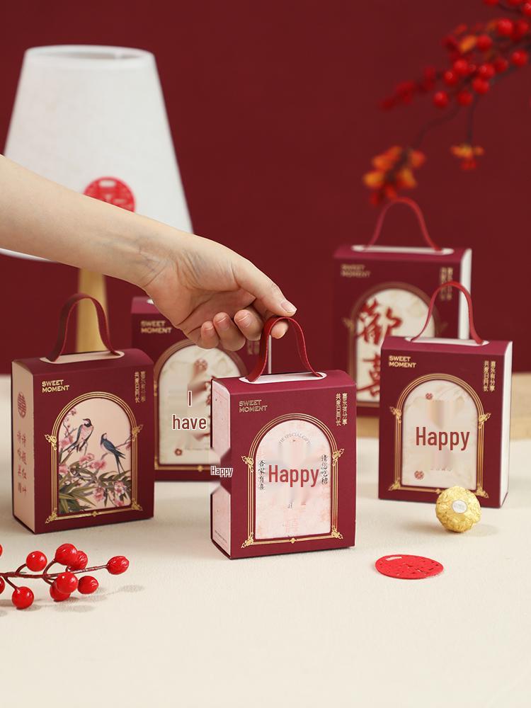 2025 New Style Wedding Candy Gift Box for Engagements